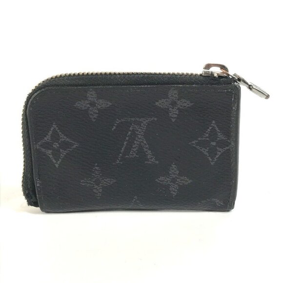 LOUIS VUITTON M63536 MonogramEclipse Porte Monnaie jour Wallet coin purse - Picture 14 of 16